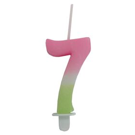 Imagem do produto Vela Nº7 Rosa e Verde