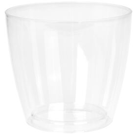 Imagem do produto Vaso Redondo Plástico 12cm Transparente
