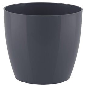 Imagem do produto Vaso Redondo Plástico 20cm Preto