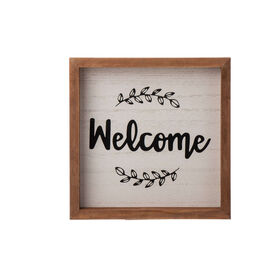 Imagem do produto Placa Decorativa Welcome 20x20cm