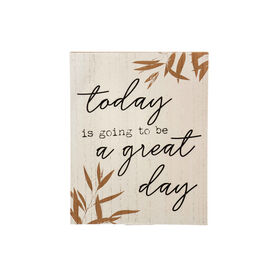 Imagem do produto Placa Decorativa Today Great Day 30x24cm