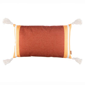 Almofada 30x50cm Terracota Risca Amarela Capri product image