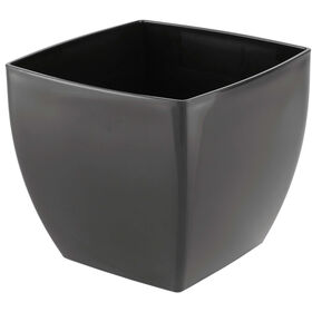 Imagem do produto Vaso Quadrado Plástico 14cm Preto