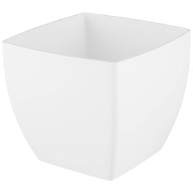 Imagem do produto Vaso Quadrado Plástico 14cm Branco