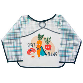 Imagem do produto Babete com Mangas Impermeável Super Friends