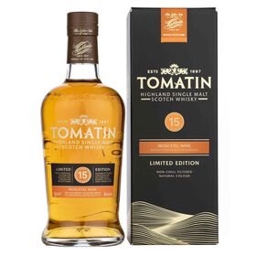 Imagem do produto Whisky Tomatin Single Malt 15 Anos Moscatel Casks