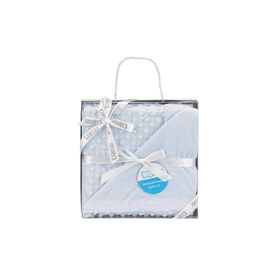 Imagem do produto Manta Polar com Bolinhas 110x80cm Azul