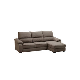 Sofá Cama com Chaise Long Castanho George product image