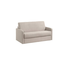 Sofá Cama com Colchão Solteiro Bege Uno product image