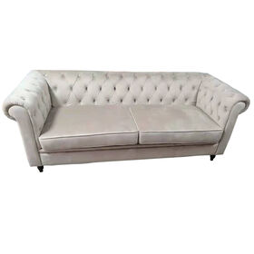 Sofá 2 Lugares Bege Chesterfield product image