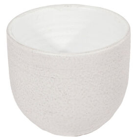 Imagem do produto Vaso Redondo Faiança 15cm Branco