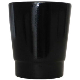 Imagem do produto Vaso Redondo Faiança 14cm Preto