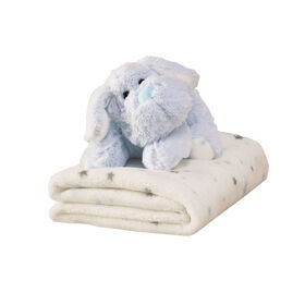 Imagem do produto Manta Casinha C/Caozinho Azul