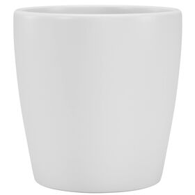 Imagem do produto Vaso Redondo de Plástico Branco 20 cm
