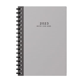 Imagem do produto Agenda Semanal A5 com Elástico Cinza