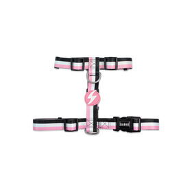 Imagem do produto Arnês para Cão Stripes3 Rosa e Preto