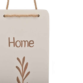 Imagem do produto Placa Decorativa Home Madeira 20x10cm Branca
