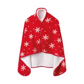 Imagem do produto Manta Poncho 80x134cm Estalactites Vermelho