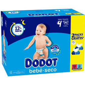 Box Fraldas Bebé Seco 9-14kg T4 + Toalhitas Grátis product image