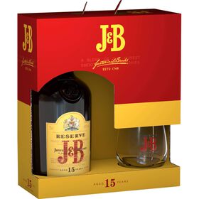 Imagem do produto Whisky J&B 15 Anos com Copo