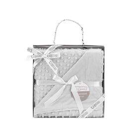 Imagem do produto Manta Polar com Bolinhas Cinza