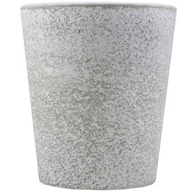 Imagem do produto Vaso Redondo Faiança 14cm Cinza