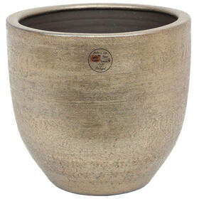 Vaso Cerâmica Alaska Gold 22cm product image