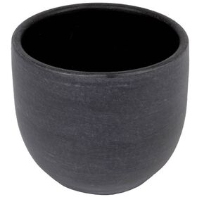 Imagem do produto Vaso Redondo Faiança 15cm Cinza