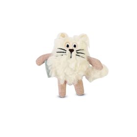 Brinquedo Gato Felino Branco 15x10x3 Cm product image
