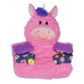 Imagem do produto Almofada Dormi Locos Grande - Unicórnio Rosa
