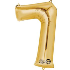Imagem do produto Balão Foil Nº7 40cm Dourado
