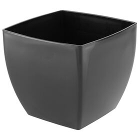 Imagem do produto Vaso Quadrado Plástico 20cm Preto