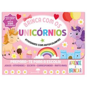 Imagem do produto Atividades com Autocolantes - Brinca com os Unicórnios