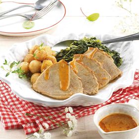 Imagem do produto Vitela Estufada com Batatas e Grelos Salteados