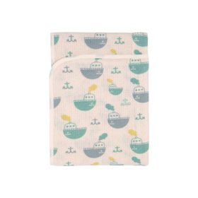 Imagem do produto Manta Allover Navios Azul