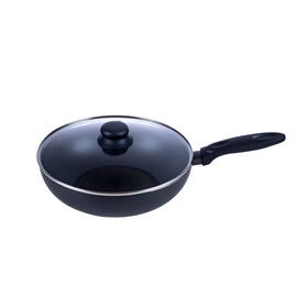 Imagem do produto Wok Antiaderente Alumínio com Tampa 28cm Leve