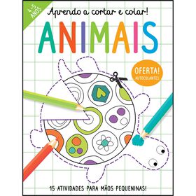 Imagem do produto Aprendo a Cortar e Colar! Animais