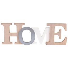 Letra Home Madeira Colorida product image