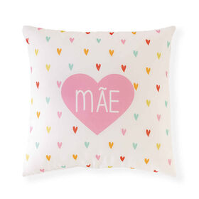Almofada 45x45cm Corações Mãe product image