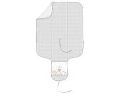 Imagem do produto muda fraldas interbaby cinzento