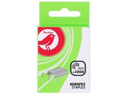 Imagem do produto 2 caixas com 1000 agrafos 26/6 auchan
