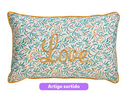 almofada decoração actuel algodão flores 30x50 product image