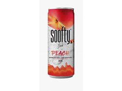 bebida com gás soofty pêssego 0.33l product image