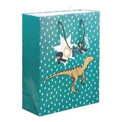 Imagem do produto saco presente auchan dino tamanho m