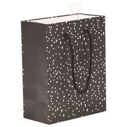 Imagem do produto saco presente auchan branco preto tamanho xs