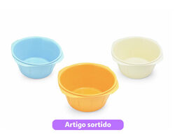 Imagem do produto alguidar redondo cores sortidas 12.1l