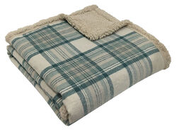 Imagem do produto manta borreguito actuel xadrez 130x170cm dw