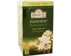 Imagem do produto chá ahmad jasmim green tea referência 565 20 saquetas
