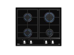 Imagem do produto placa gás teka gzc 64300 xbb vidro preto 60 cm