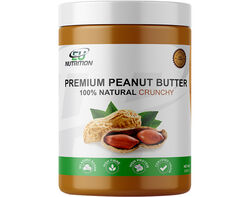 Imagem do produto manteiga eu nutrition amendoim premium crocante 1kg